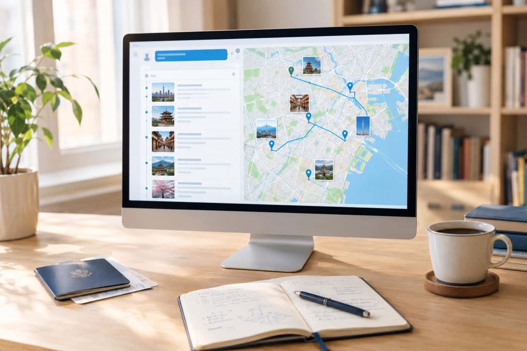 ChatGPT Mapas: cómo usarlo en tu agencia de viajes para crear itinerarios para clientes